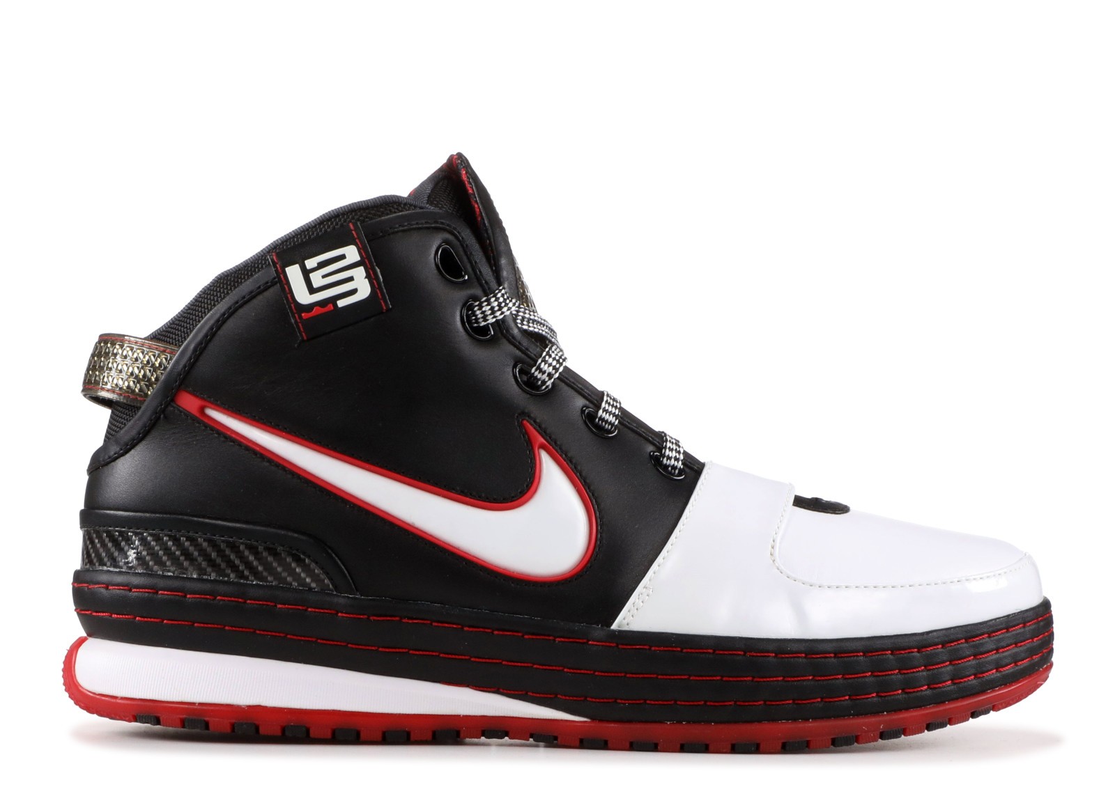 red black white lebrons