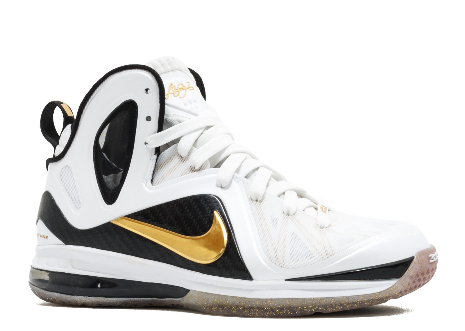 lebron 9 black metallic gold