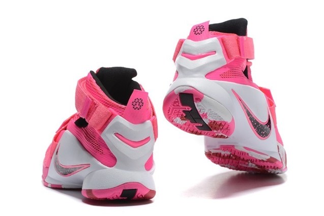 Nike Zoom Lebron Soldier IX Men Basketball Breast Cancer ...