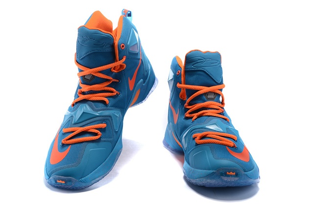 lebrons blue and orange