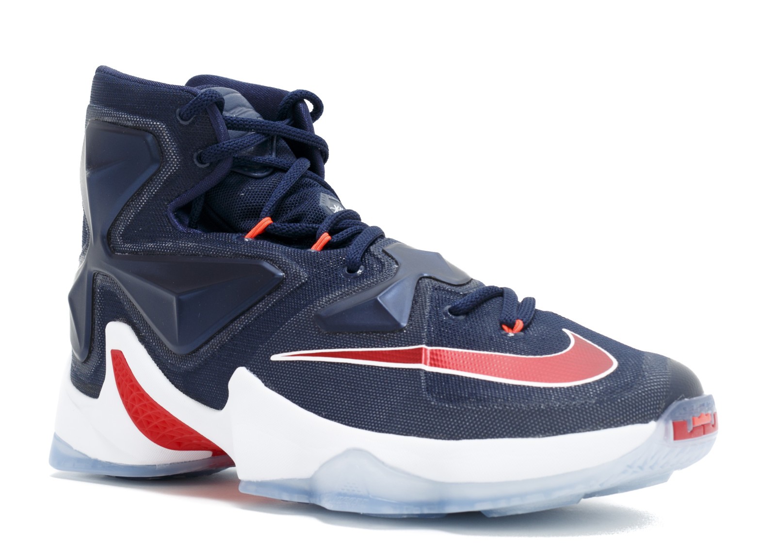 Lebron 13 Usa Mid Navy Red Bright University White 807219-461 - Febbuy