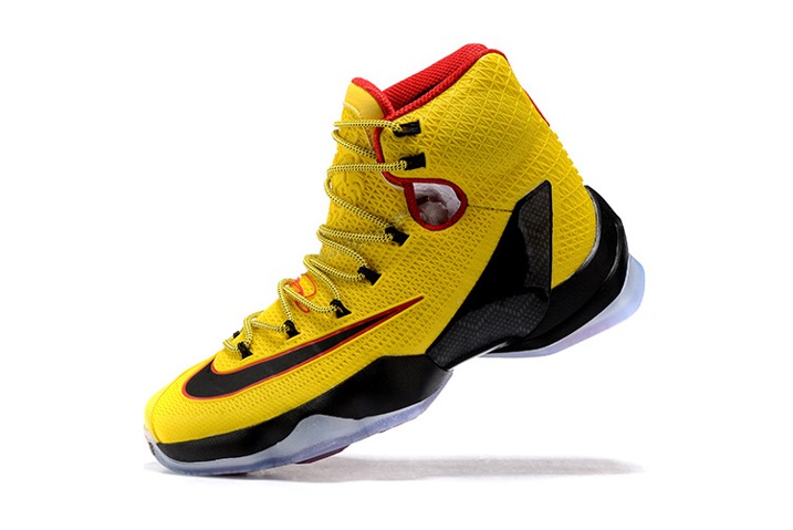 lebron red and yellow