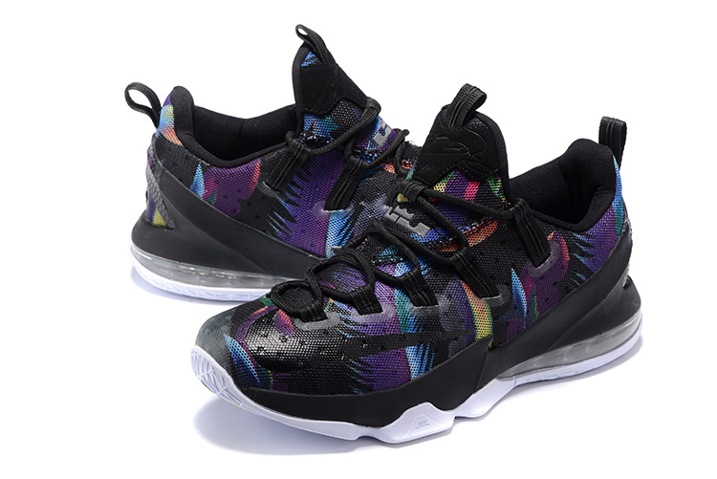 lebron rainbow shoes