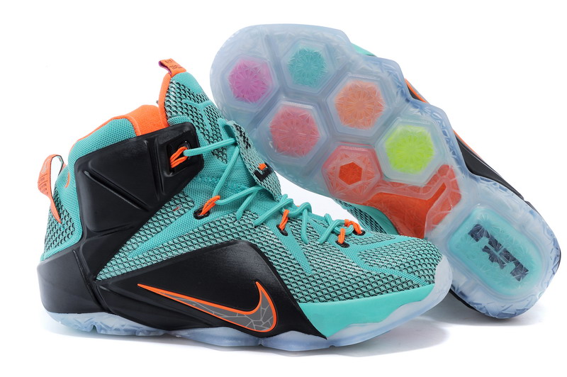 lebron green and orange