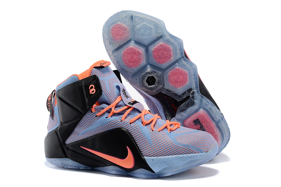 purple orange lebrons