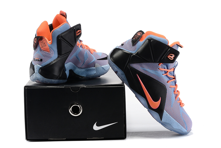 purple orange lebrons
