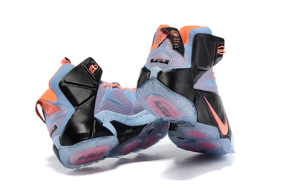 purple orange lebrons