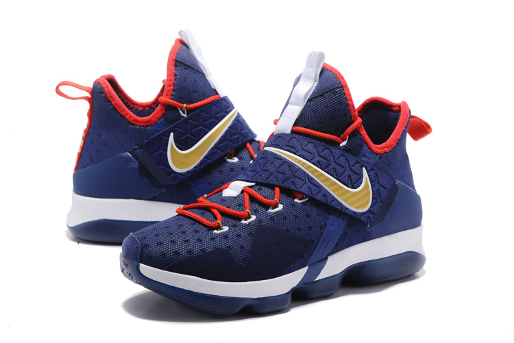lebron shoes blue and orange