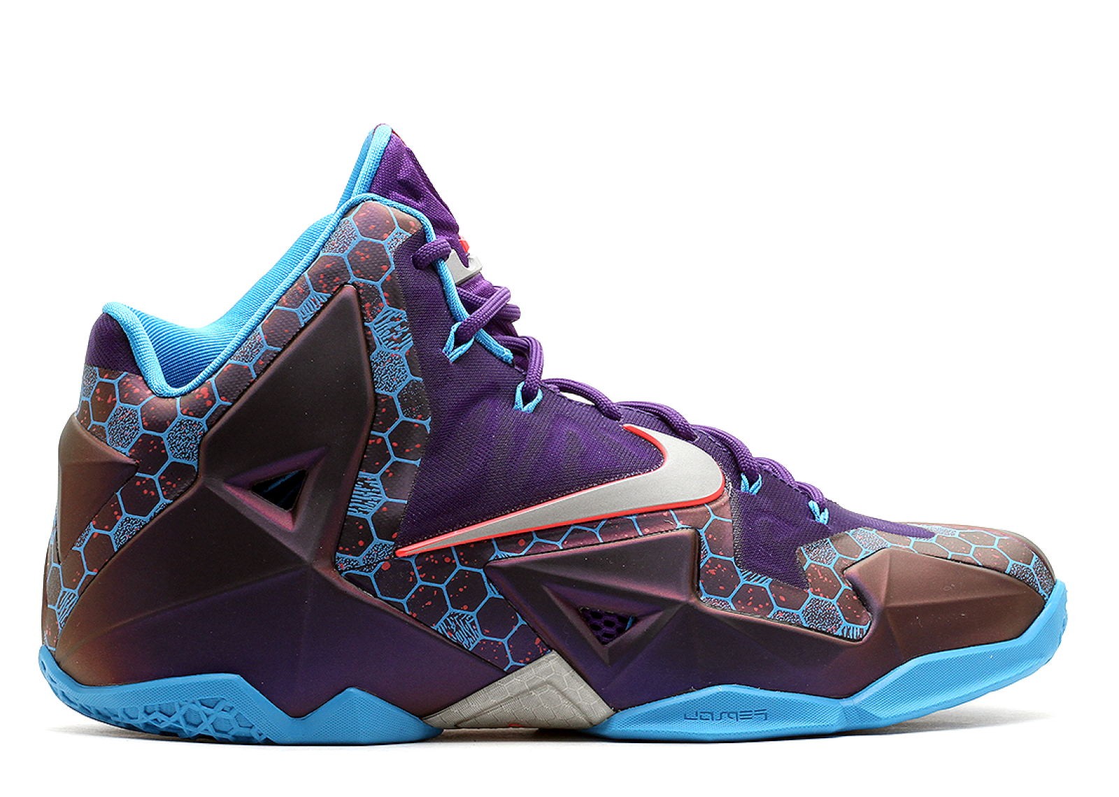 purple blue lebrons