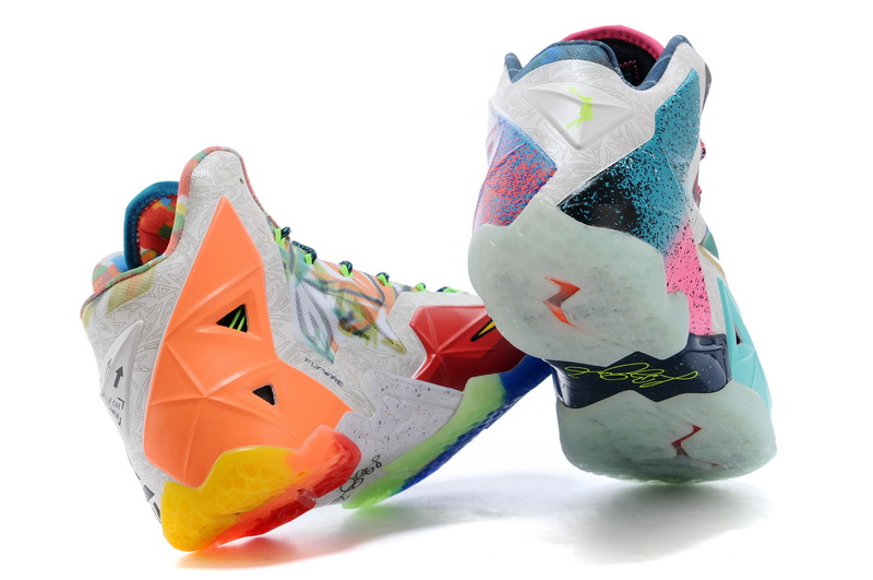 blue and gold basketball shoes