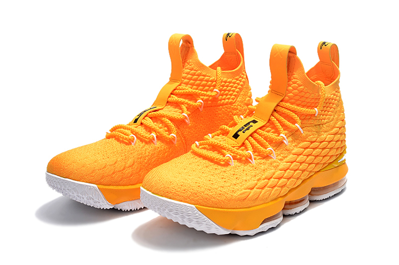 lebron james yellow shoes