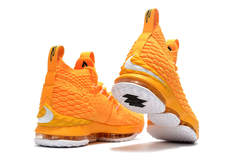 Nike Zoom Lebron XV 15 Women Basketball Shoes Yellow All