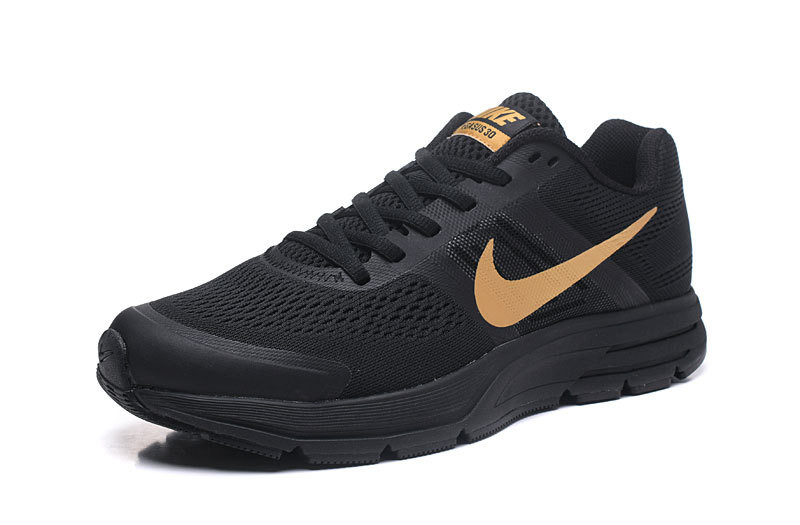 nike air pegasus black and gold