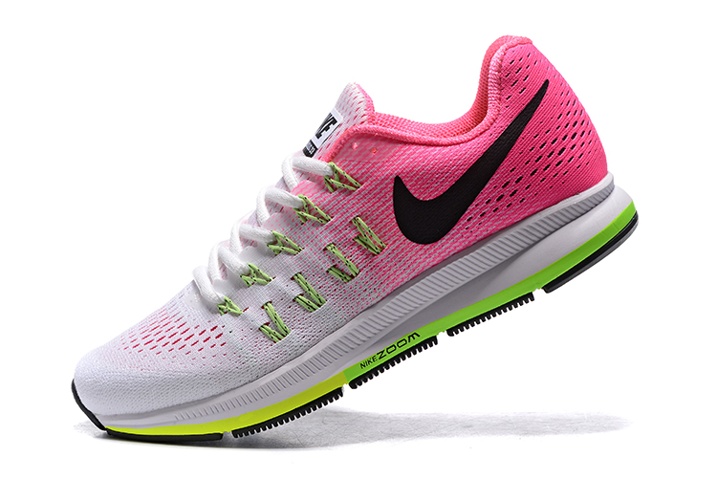 NIKE AIR ZOOM PEGASUS 33 UNLIMITED COLOURWAY Yellow Pink Women NIKE AIR ZOOM PEGASUS 33 UNLIMITED COLOURWAY Yellow Pink Women