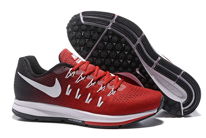 nike pegasus 33 red and black