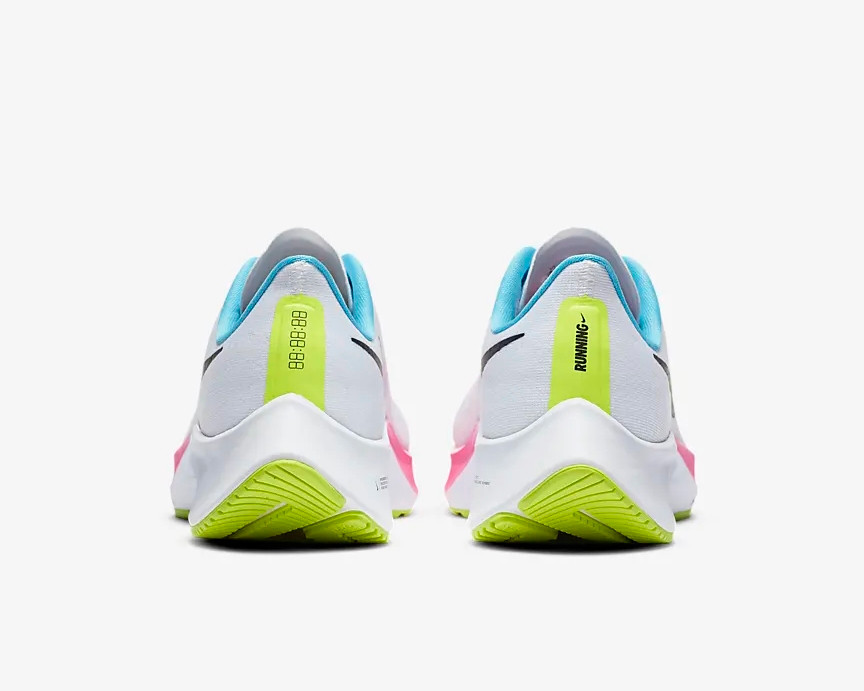 Nike Wmns Air Zoom Pegasus 37 White Pink Glow Black CZ7990-100 - Febbuy