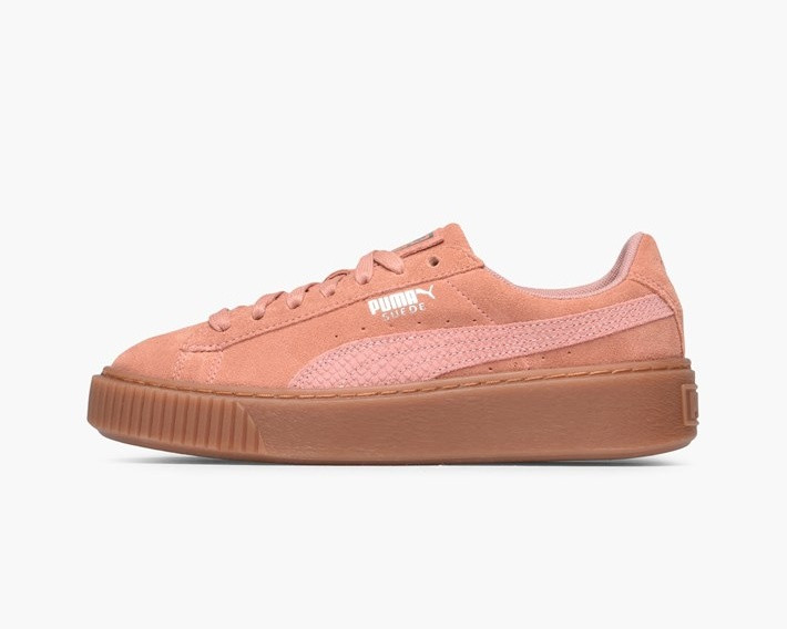Puma Suede Platform Rihanna Gum Animal Pink Brown Womens ...