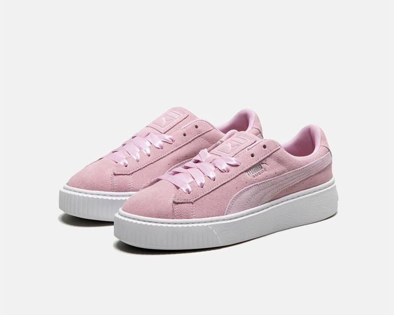 Wmns Puma Platform Galaxy Pale Pink Womens Running Shoes 36917201 Febbuy
