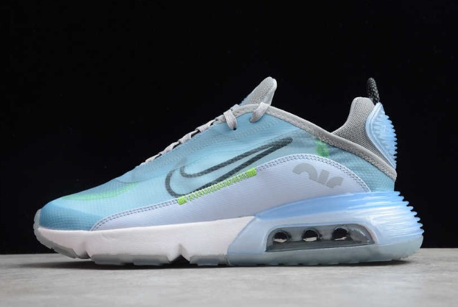 nike air max 2090 white and blue