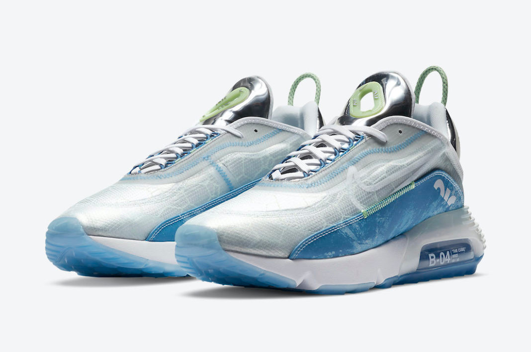 nike air max 2090 silver
