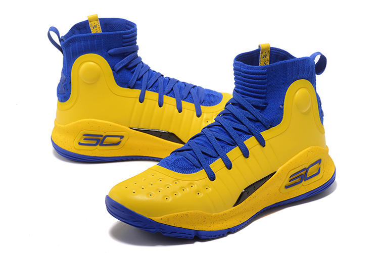 curry 4 white and blue