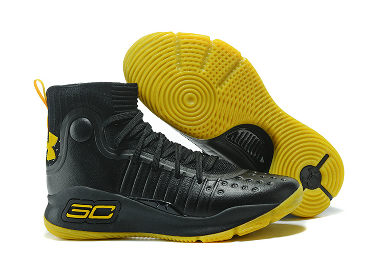 under armour yellow and black shoes