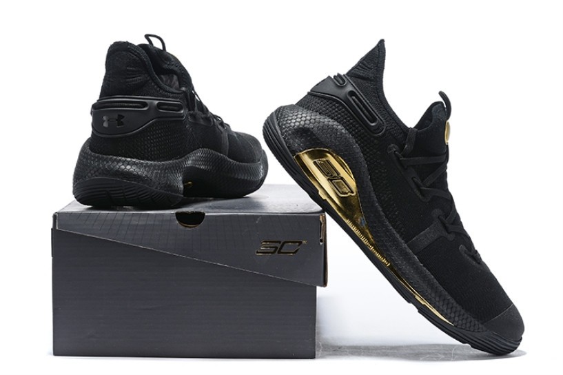 Under Armour Curry 6 Black Gold 3020612 007 Febbuy