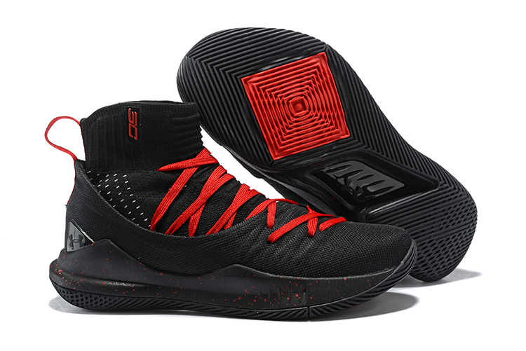 under armour basketball shoes red and black